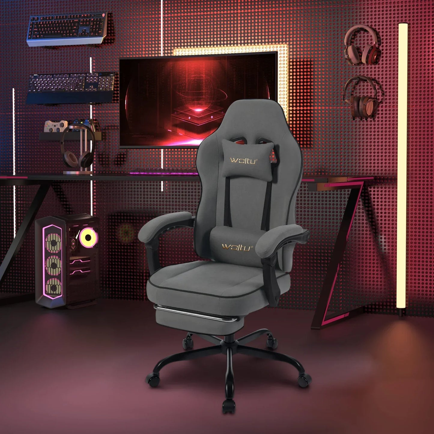 Chaise Gaming Ergonomique A31287bf345894e378230ebe8dd4215044