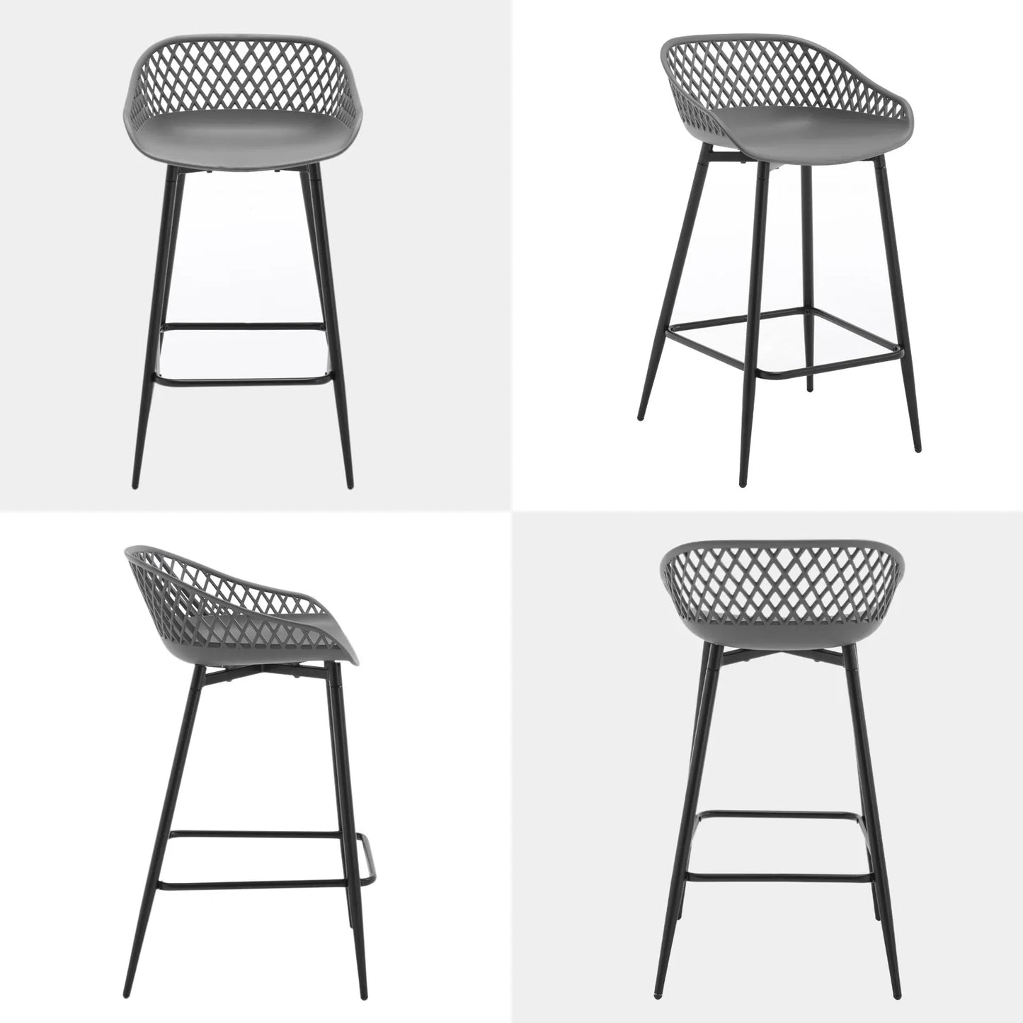 Tabouret de bar design ensemble de 2 A3f1e3c23de4e4a7f9891cb491c6d995aE