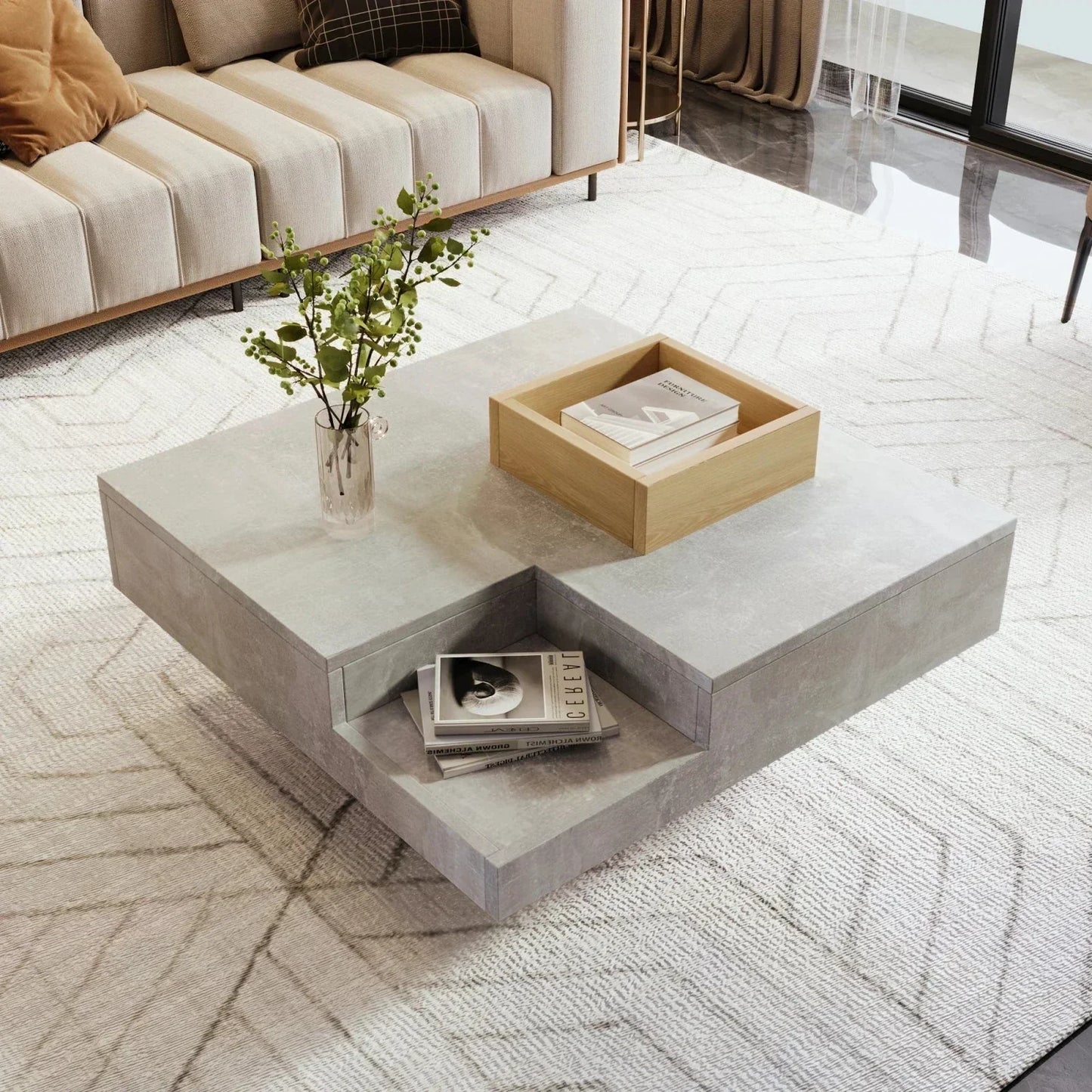Table basse luxe