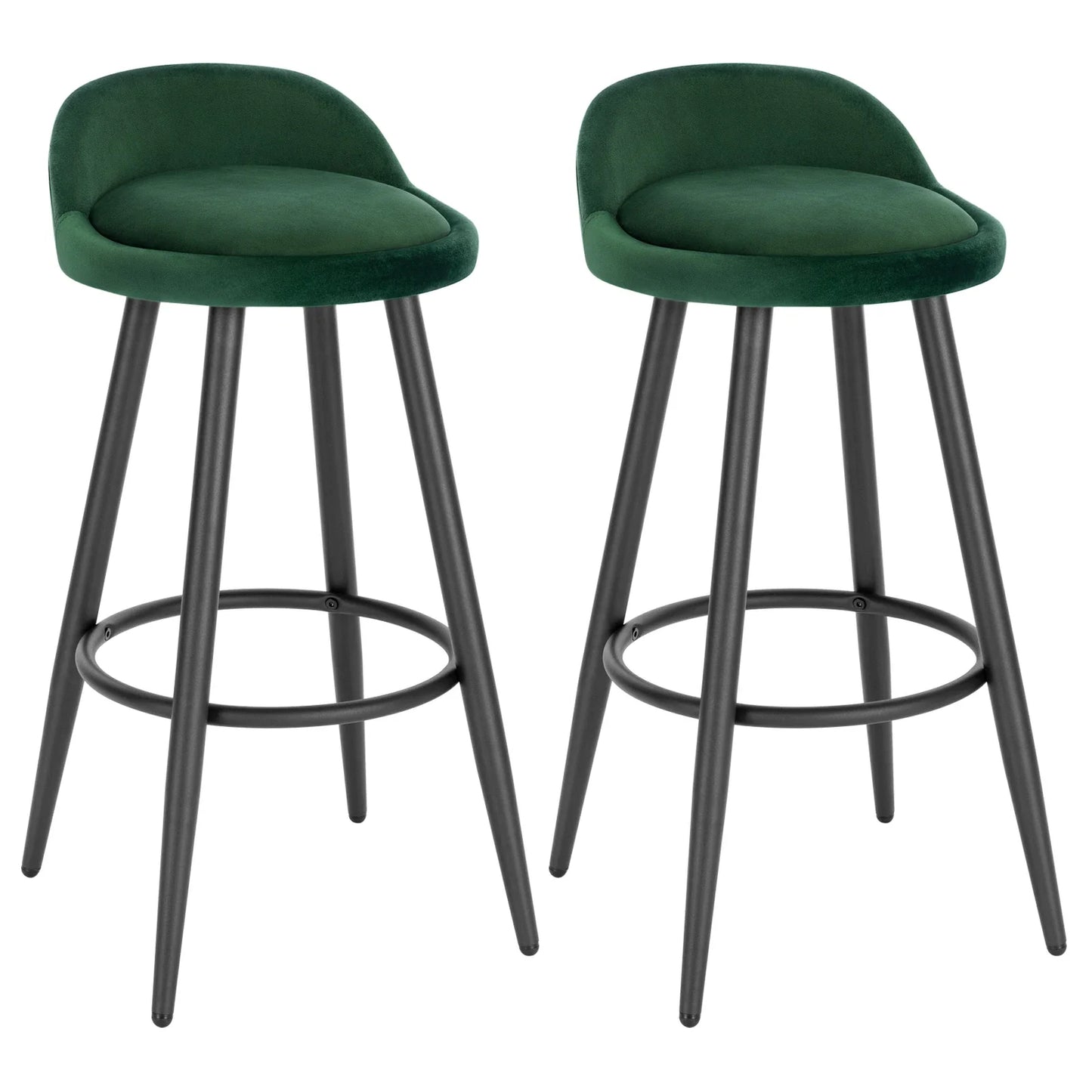Tabourets de bar en velours - 2pc A9959b98510224c43a135f07256828cb0z