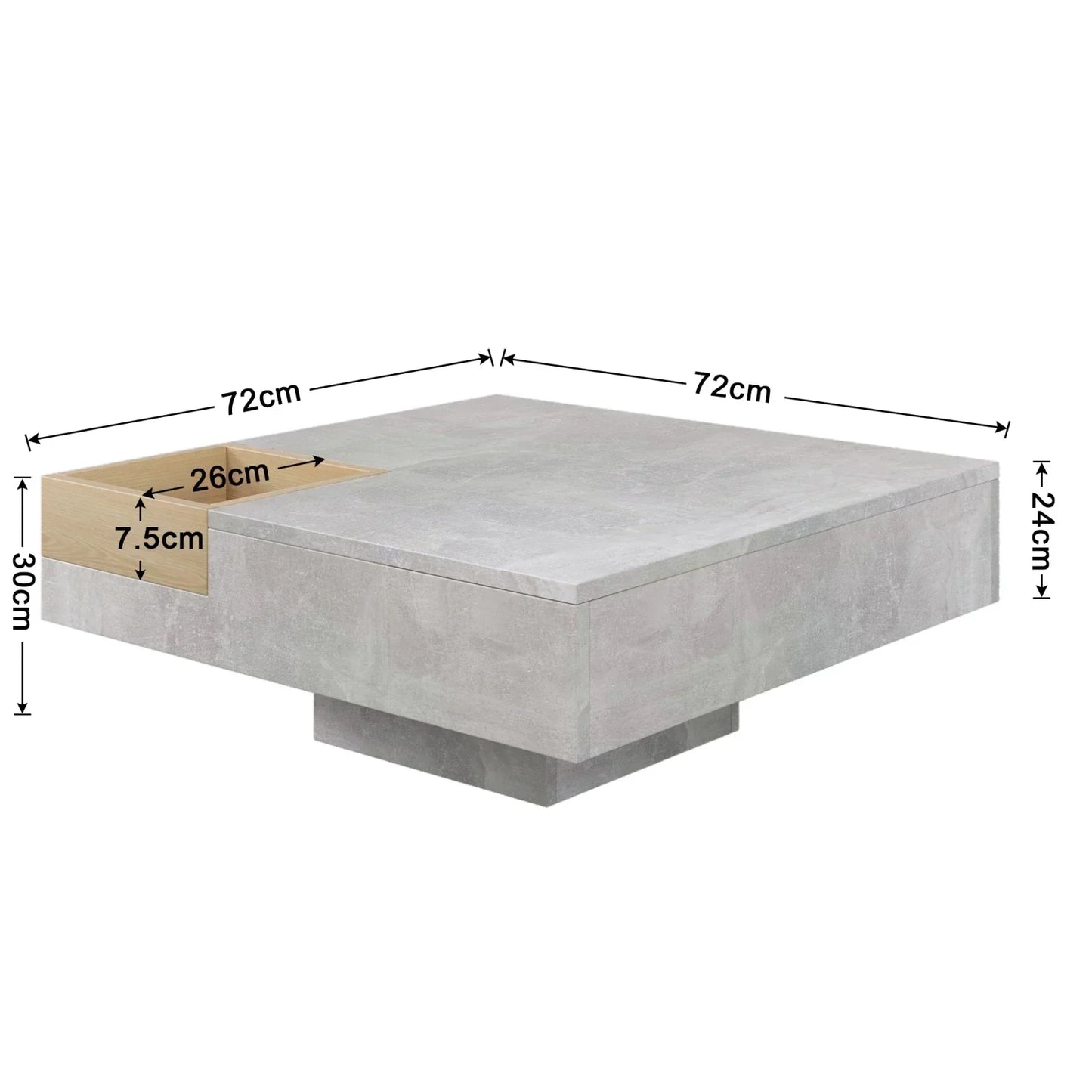 Table basse luxe