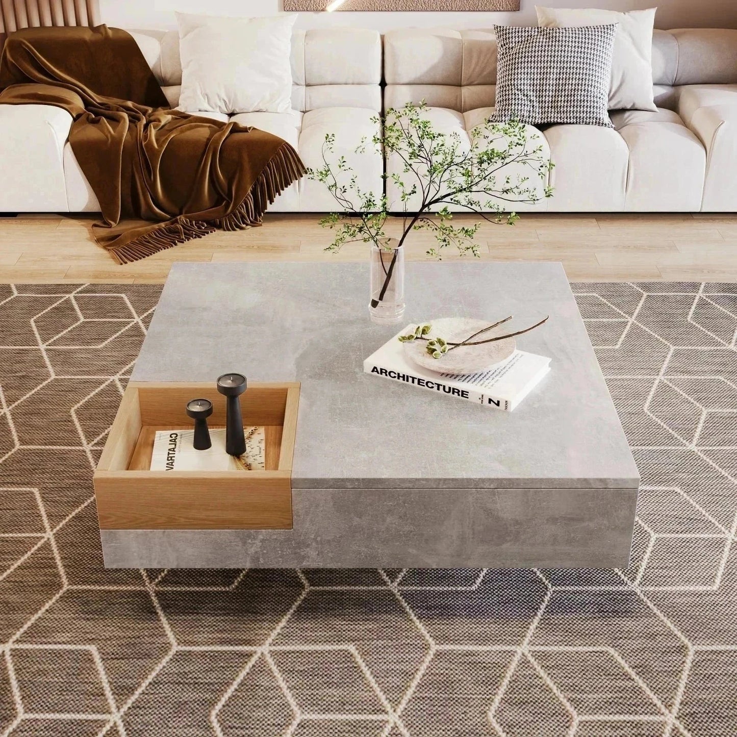 Table basse luxe