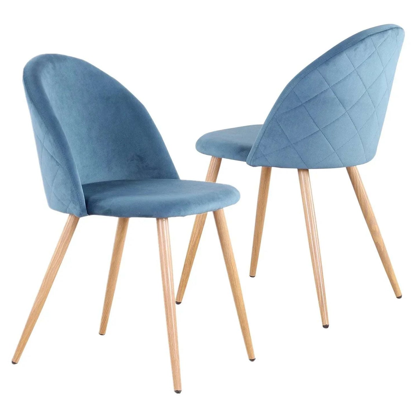 Chaises en Velours - 2 pcs. Design moderne et minimaliste H481d6d2cb95348758fd0000202c3db33r