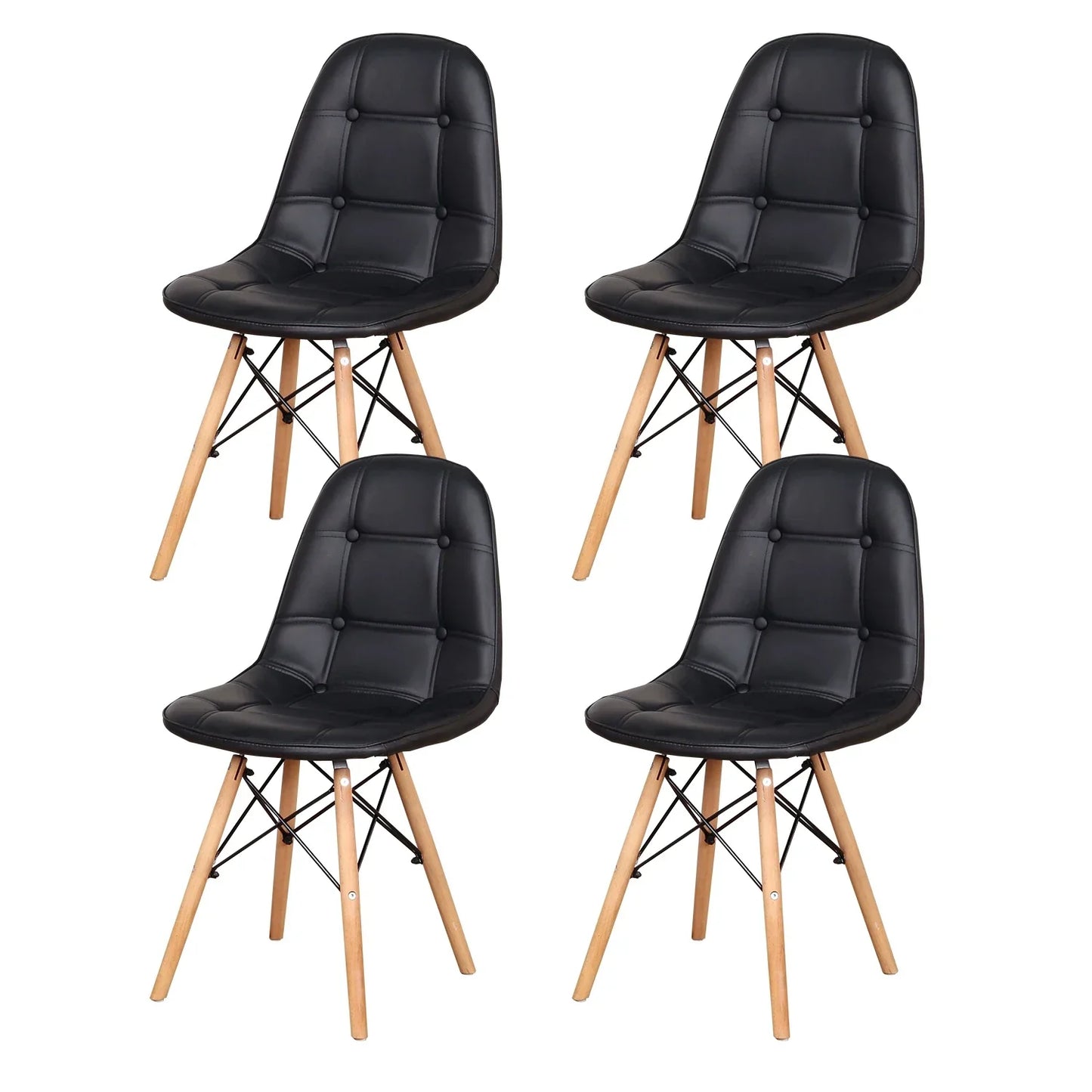 Chaises de Salle à Manger en Cuir - Design Moderne, Ergonomique et Robuste Ensemble de 4 H5dd298f07699428186a43c22ff1abd3ep