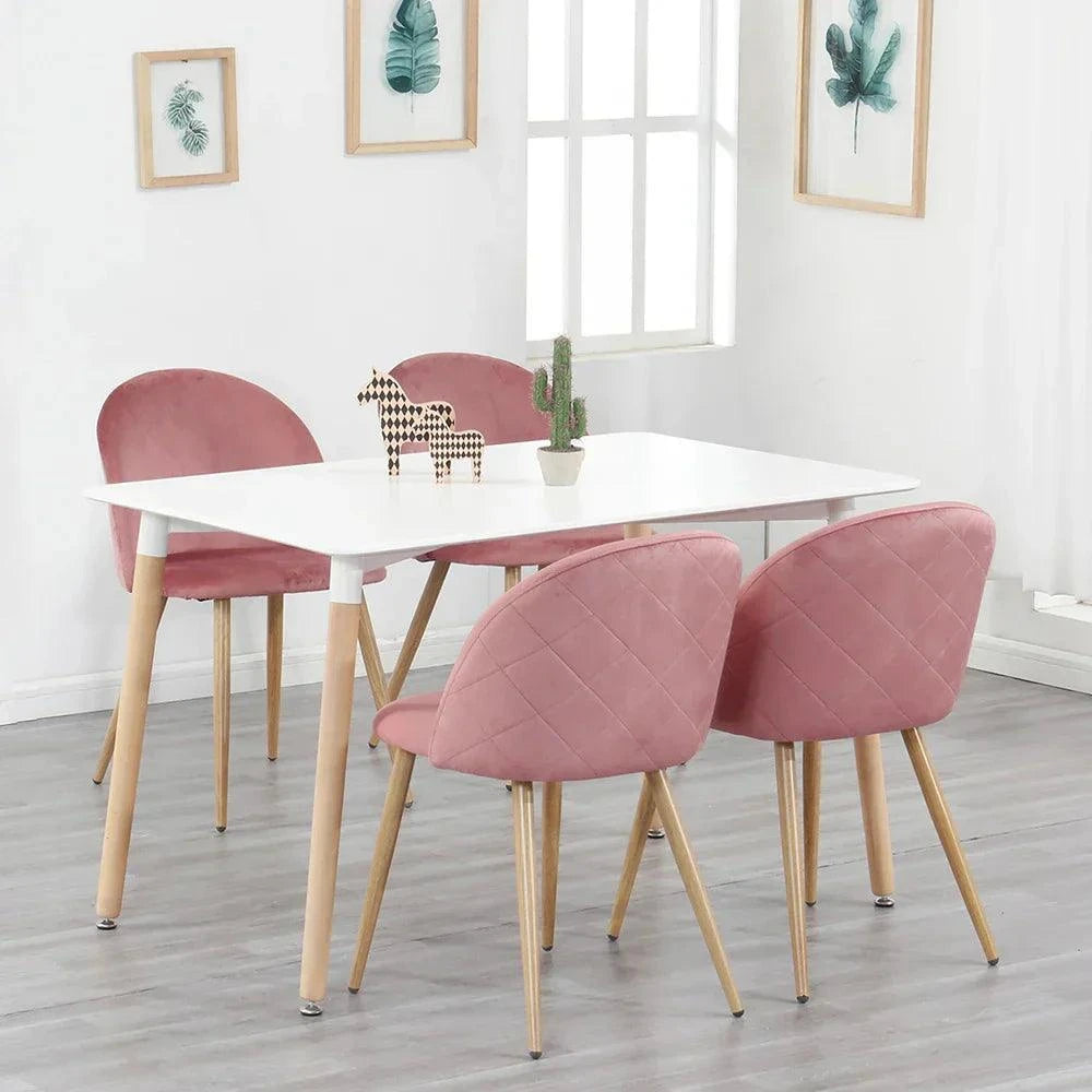 Chaises en Velours - 2 pcs. Design moderne et minimaliste H68d0d3b821f54d06ba1c856d6610a7b3k