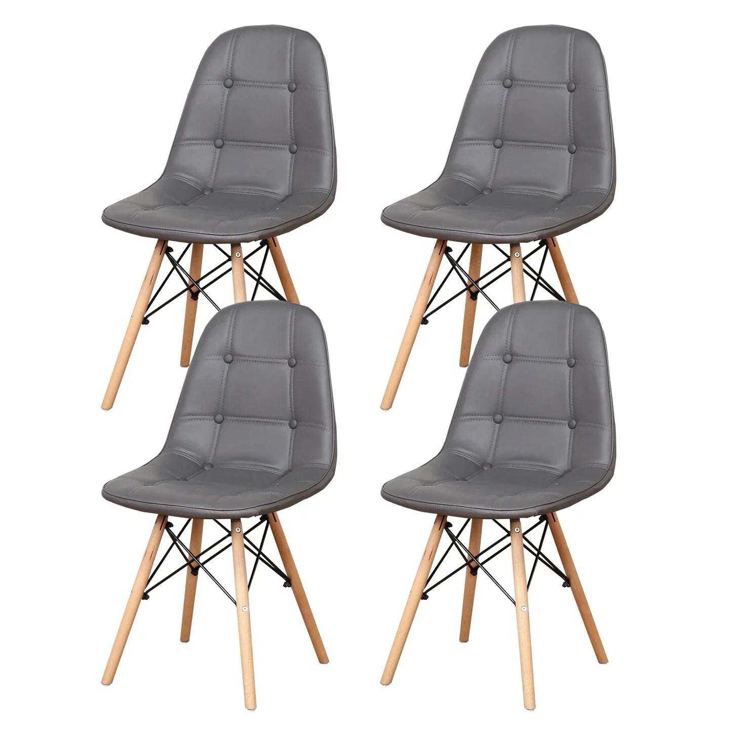 Chaises de Salle à Manger en Cuir - Design Moderne, Ergonomique et Robuste Ensemble de 4 Hd90519579e1b4fefb46b49c3519b18dcu