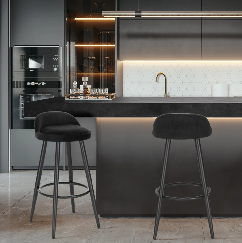 Tabourets de bar en velours - 2pc IMAGE-EDIT_178a5721-2045-4f71-ad5d-bd7b3c898320