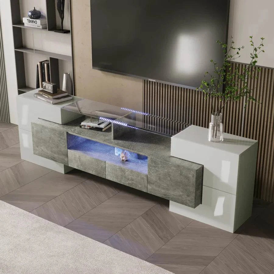 Meuble TV design Led S02bbdb4bb81c4c9e9083d6a411f721d07