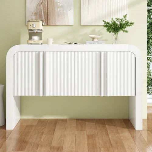 Buffet Moderne Coins Arrondis - Portes Magnétiques
