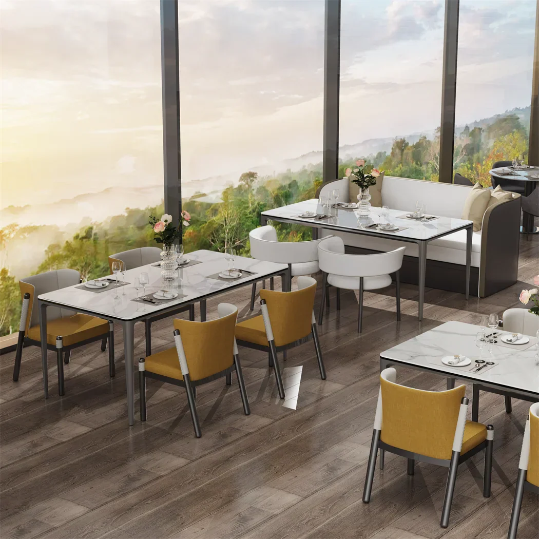 Table luxe marbre