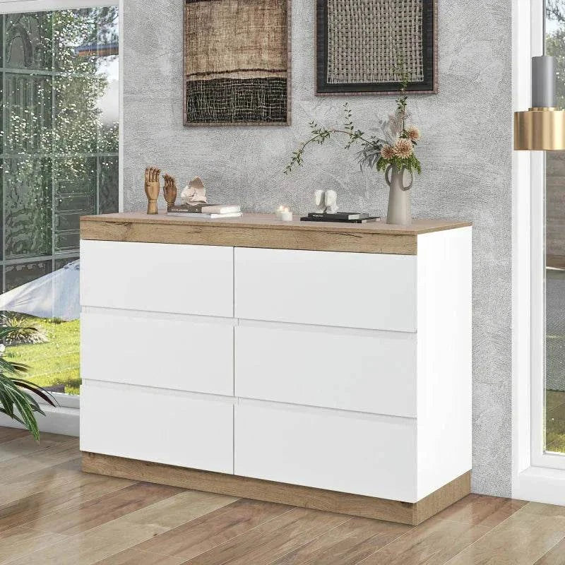 Ensemble coiffeuse -Rangement Chêne Blanc - dcor