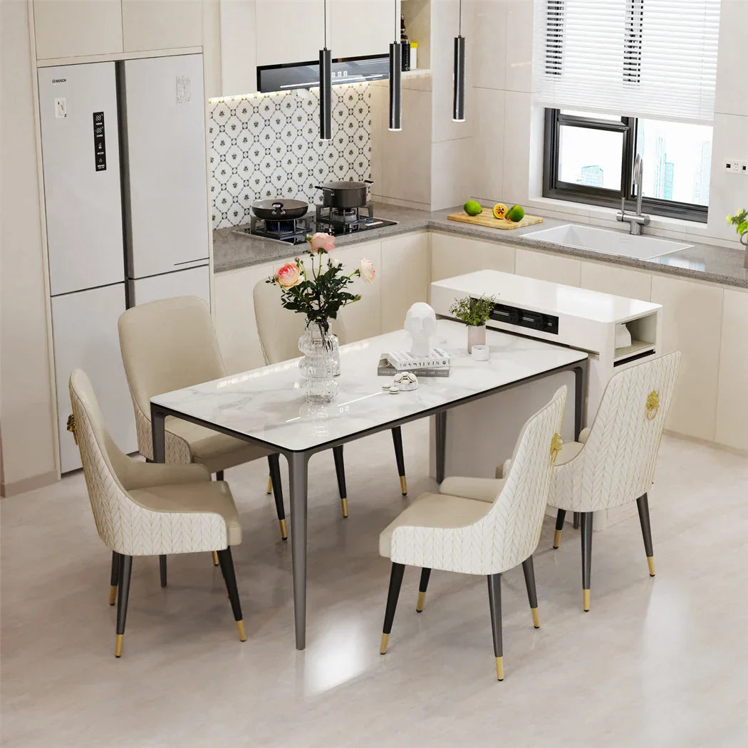 Table luxe marbre
