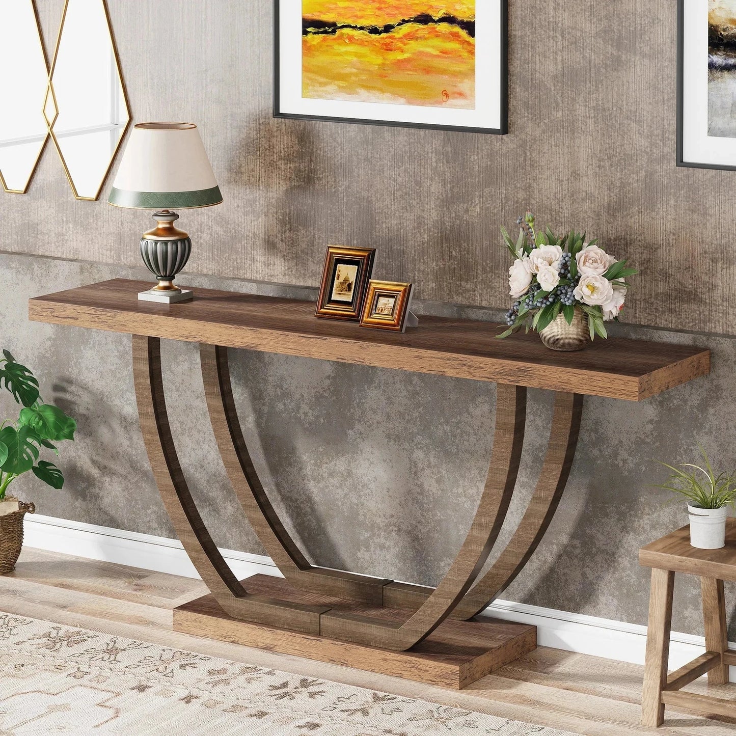 Table Console Slim 63 pouces S383edfb6024a4980b0252766ff2009ff7