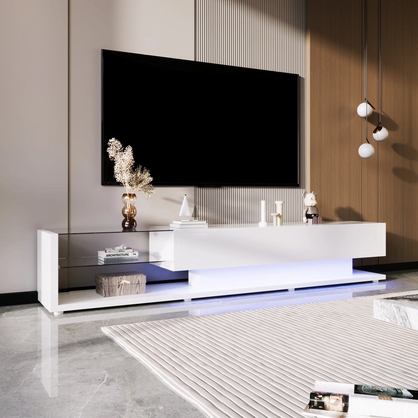Meuble TV moderne. LED variable S3d002912f1f14585a5aff5dd1ede9a9d0