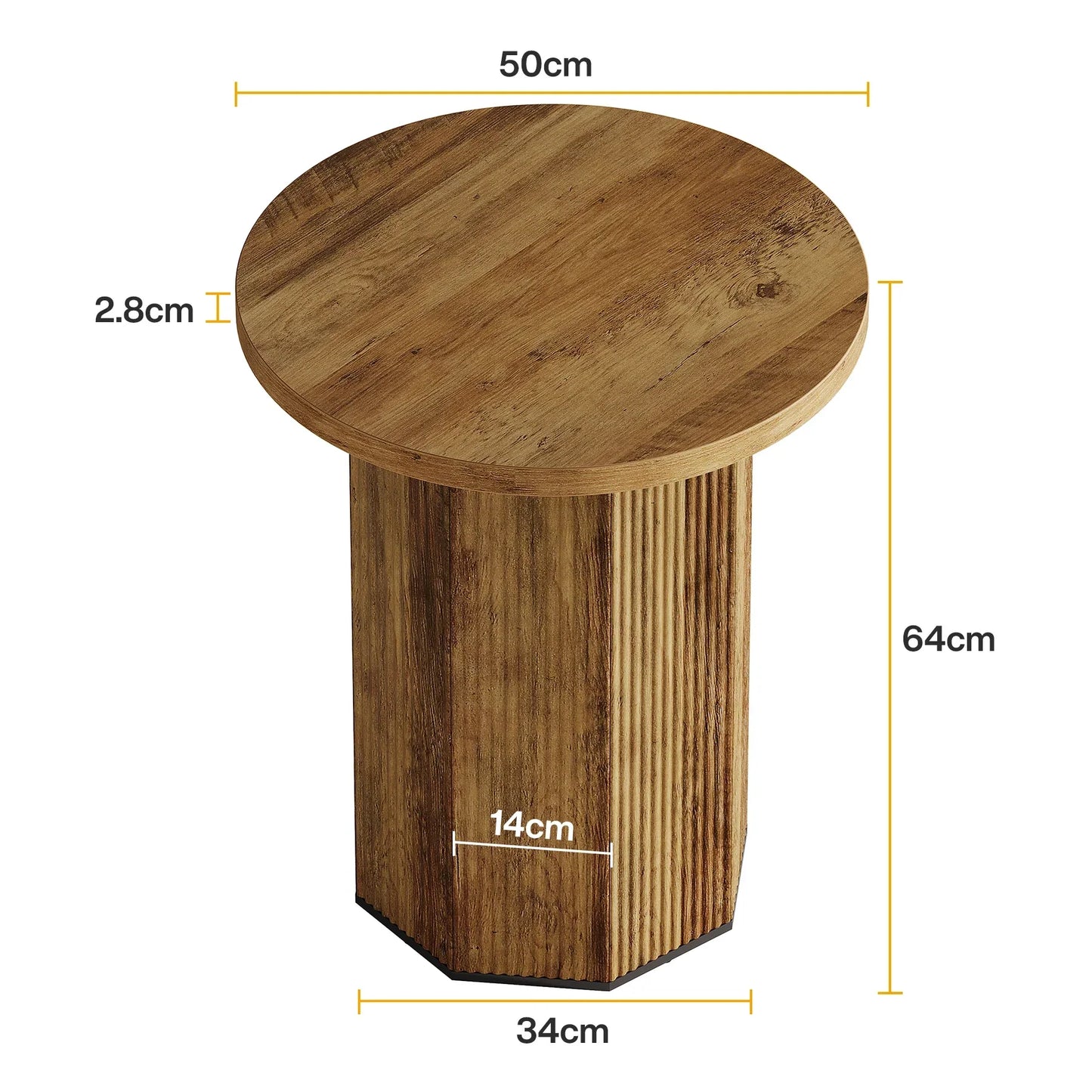 Table d'Appoint Ronde design- dcor