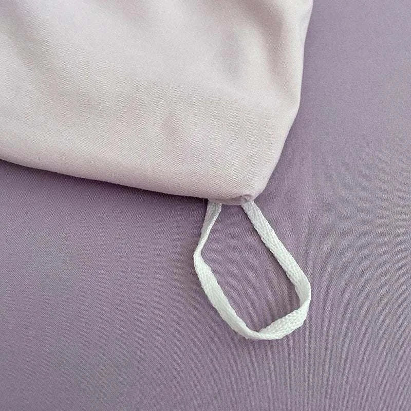 Luxury 3 Piece Duvet Cover Set - Premium Stitched Triangle Set