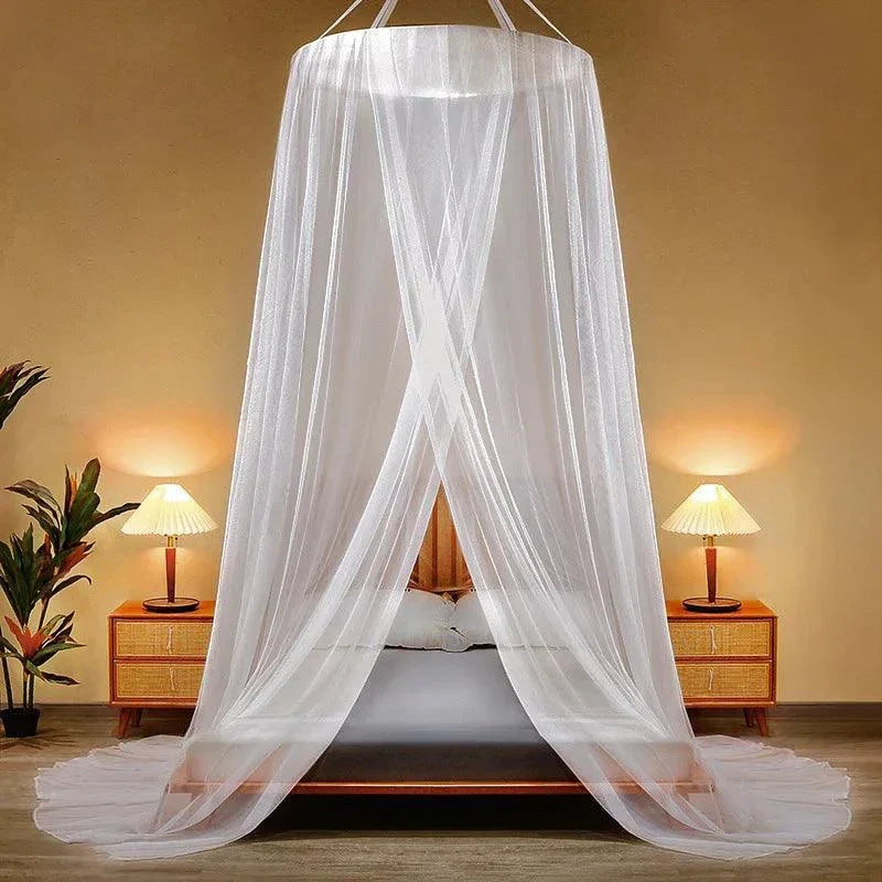Mosquito Net Canopy - Foldable Anti-Mosquito Double Bed Tent