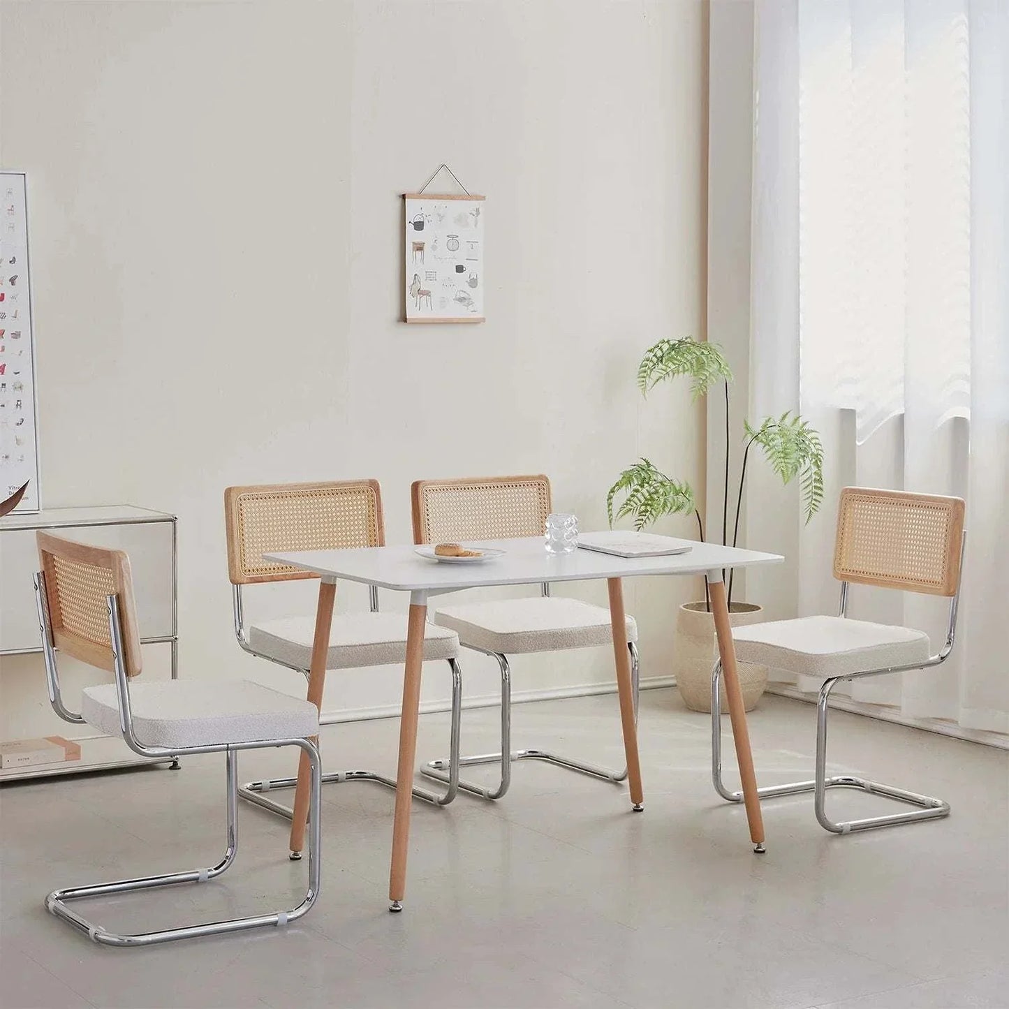 Chaise en rotin