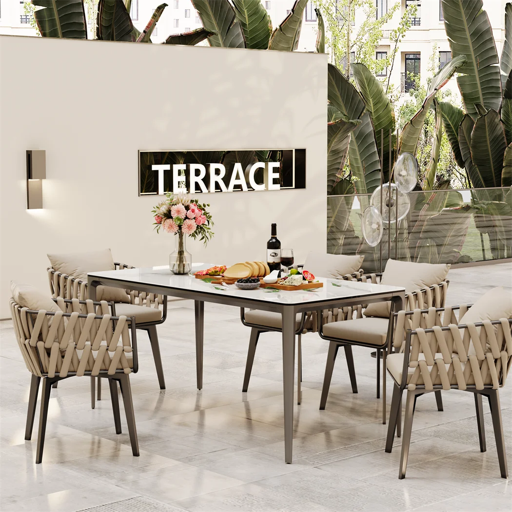 Table luxe marbre