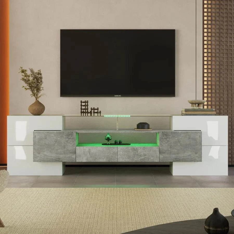 Meuble TV design Led Sdb3788757fb34eb2bcbcf9e3faf10acaR