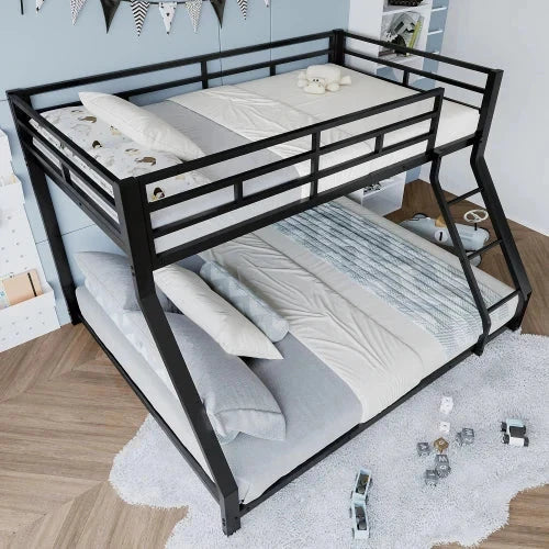 Lit Superposé Métal Noir 90x200 - Garde-Corps Échelle Certifié EN747 Sedeeef3a83e7400fb45ea6e352c3f427V