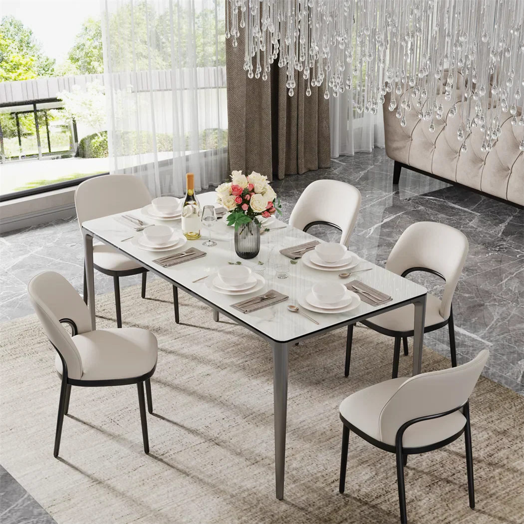 Table luxe marbre