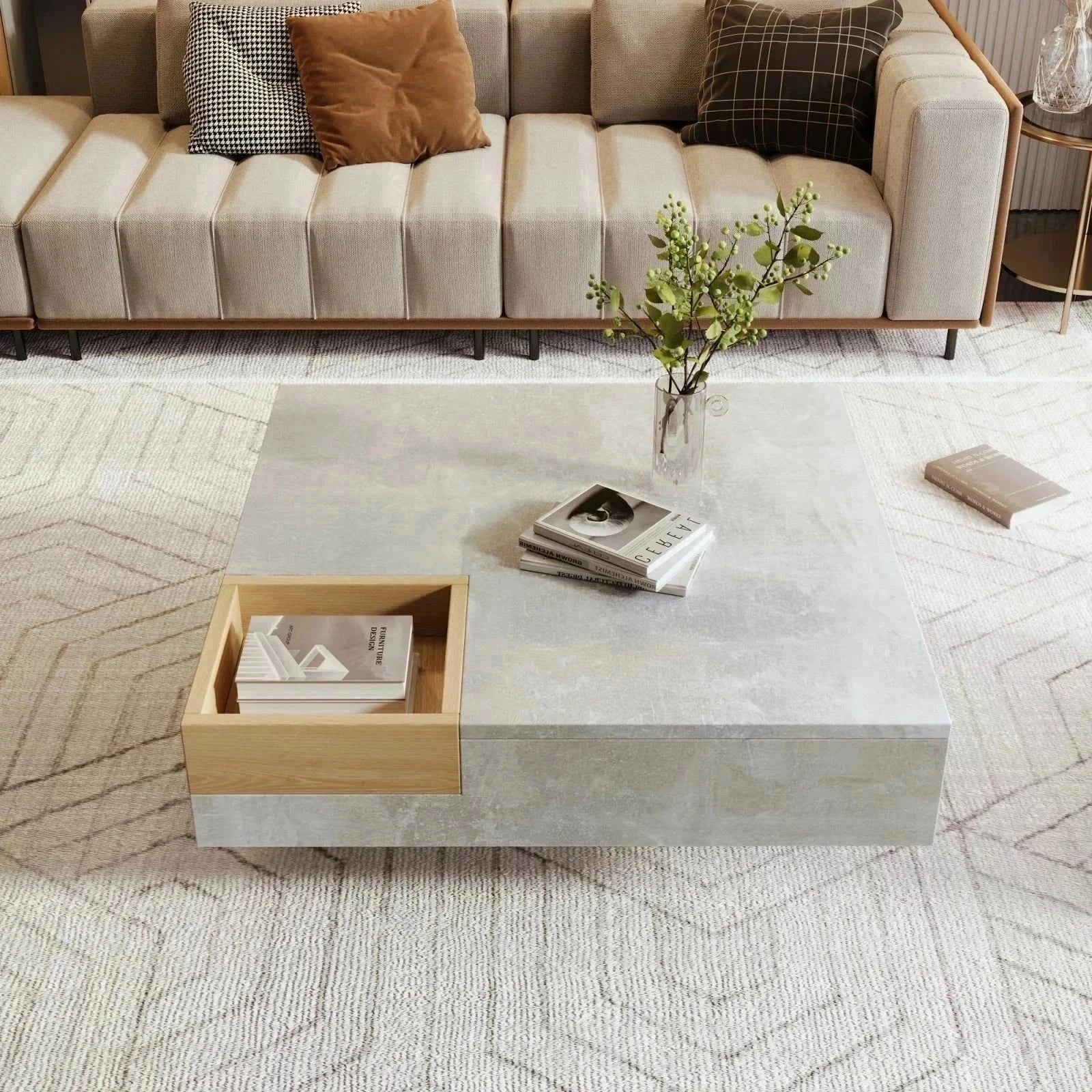 Table basse luxe