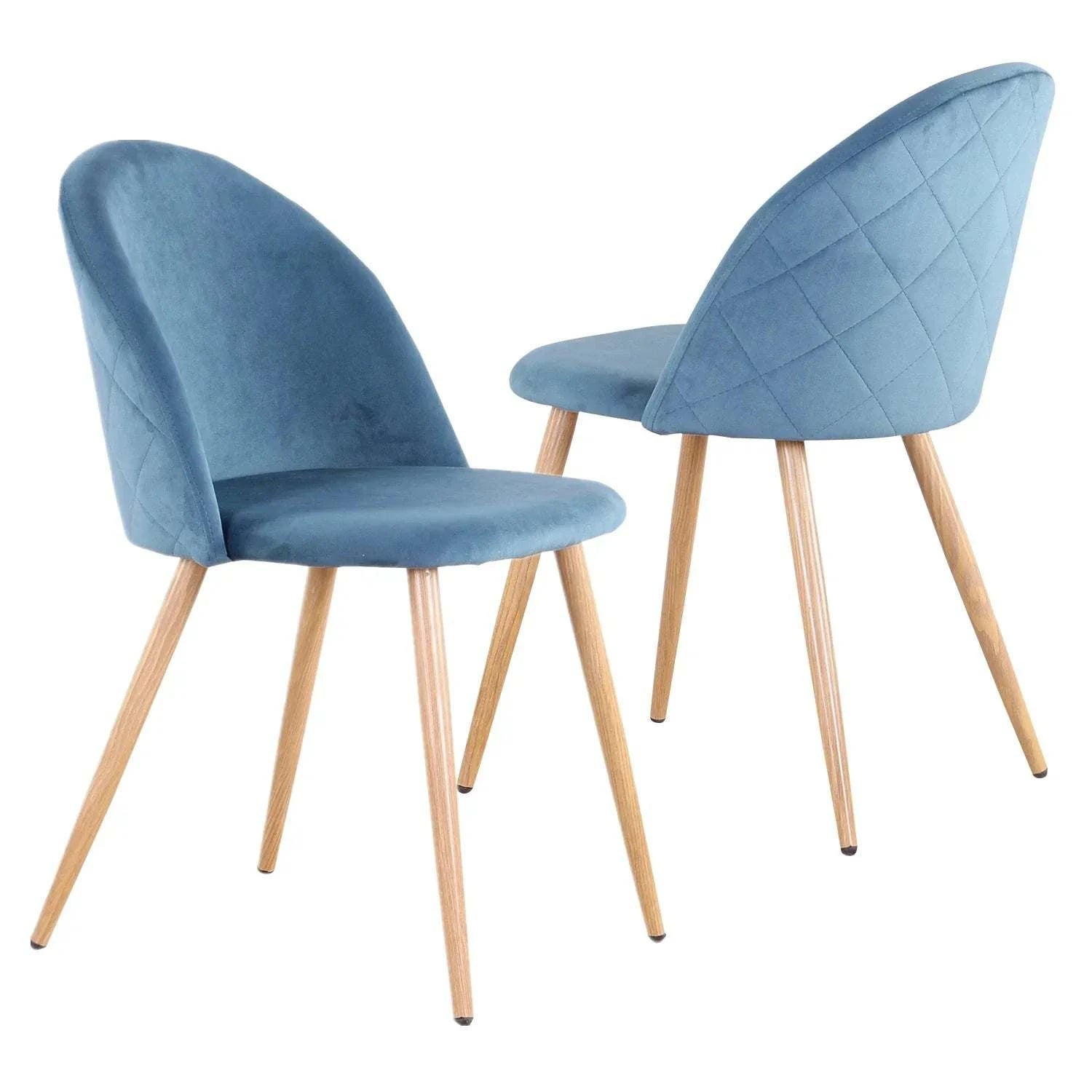 Chaises en Velours - 2 pcs. Design moderne et minimaliste H481d6d2cb95348758fd0000202c3db33r