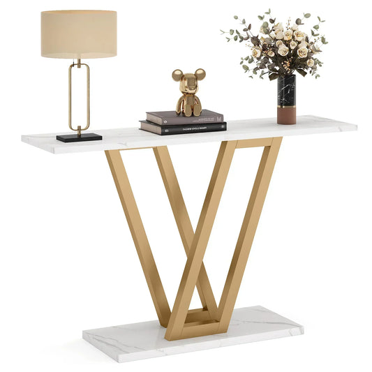 Console design de 43 pouces blanc&or ou chocolat&noir S150200b179f647369776985df7084348n