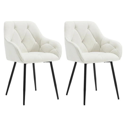 Chaises Ensemble de 2 design élégant 