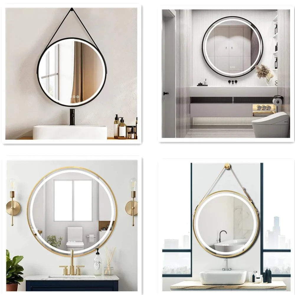 Miroir rond de Salle de Bain avec Éclairage S4caee0ce3cae43a0ab7f945a4d5f36f34