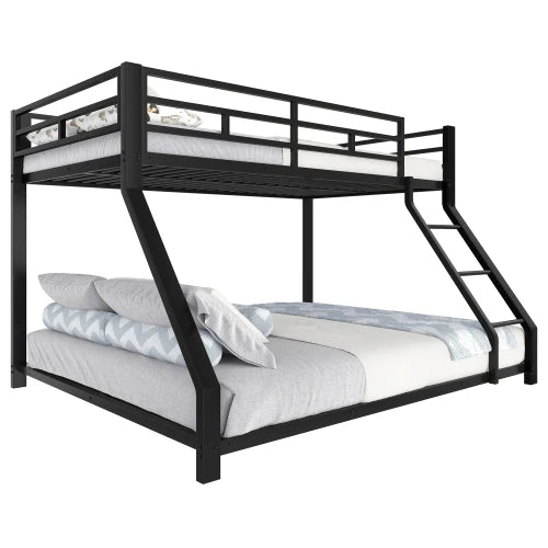 Lit Superposé Métal Noir 90x200 - Garde-Corps Échelle Certifié EN747 S5d5a8bae8d0948bbac59c5e499f16a045