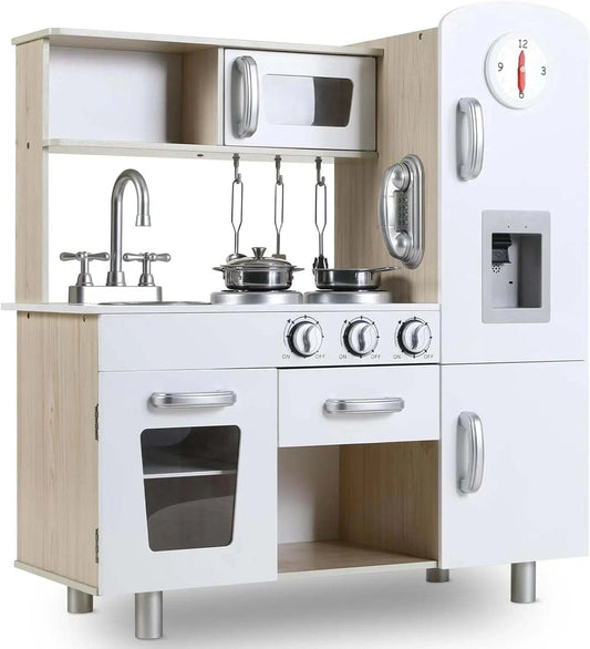 Cuisine Enfant Bois Complète - Dinette Jouet avec Placards pour Tout-Petits S8ce9a8c48d50476c884e5d5f0ab90118Y