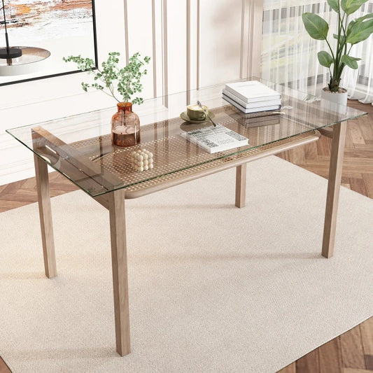 Table à manger moderne avec espace de rangement Se7ca7a7b264d46f08d281730387b9ea9N
